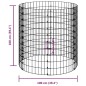 vidaXL Poste circular de gaviones acero galvanizado Ø100x100 cm vidaXL Poste circular de gaviones acero galvanizado Ø100x100 cm