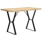 vidaXL Mesa de comedor madera maciza de mango 120x60x76 cm vidaXL Mesa de comedor madera maciza de mango 120x60x76 cm