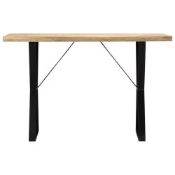vidaXL Mesa de comedor madera maciza de mango 120x60x76 cm