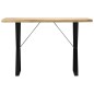 vidaXL Mesa de comedor madera maciza de mango 120x60x76 cm vidaXL Mesa de comedor madera maciza de mango 120x60x76 cm