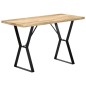 vidaXL Mesa de comedor madera maciza de mango 120x60x76 cm vidaXL Mesa de comedor madera maciza de mango 120x60x76 cm