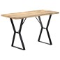 vidaXL Mesa de comedor madera maciza de mango 120x60x76 cm vidaXL Mesa de comedor madera maciza de mango 120x60x76 cm