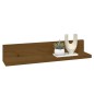 vidaXL Estantes de pared 2 uds madera de pino marrón miel 50x11x9 cm vidaXL Estantes de pared 2 uds madera de pino marrón miel 50x11x9 cm