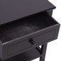 vidaXL Mesitas de noche 2 unidades madera negras vidaXL Mesitas de noche 2 unidades madera negras