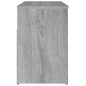 vidaXL Banco zapatero madera contrachapada gris Sonoma 80x30x45 cm vidaXL Banco zapatero madera contrachapada gris Sonoma 80x30x45 cm