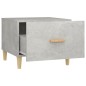 vidaXL Mesa de centro 2 uds madera ingeniería gris hormigón 50x50x40cm vidaXL Mesa de centro 2 uds madera ingeniería gris hormigón 50x50x40cm