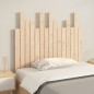 vidaXL Cabecero de cama de pared madera maciza de pino 95,5x3x80 cm vidaXL Cabecero de cama de pared madera maciza de pino 95,5x3x80 cm