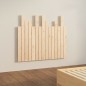 vidaXL Cabecero de cama de pared madera maciza de pino 95,5x3x80 cm vidaXL Cabecero de cama de pared madera maciza de pino 95,5x3x80 cm