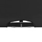 vidaXL Tumbona plegable para 2 personas acero negra