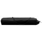 vidaXL Tumbona plegable para 2 personas acero negra