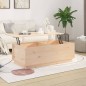 vidaXL Mesa de centro de madera maciza de pino 100x50x35 cm vidaXL Mesa de centro de madera maciza de pino 100x50x35 cm
