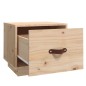 vidaXL Mesitas de noche 2 uds madera maciza de pino 40x34x35 cm vidaXL Mesitas de noche 2 uds madera maciza de pino 40x34x35 cm