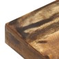 vidaXL Banco de madera maciza reciclada y acero 110 cm vidaXL Banco de madera maciza reciclada y acero 110 cm