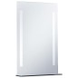 vidaXL Espejo de pared de baño con LED y estante 60x80 cm vidaXL Espejo de pared de baño con LED y estante 60x80 cm