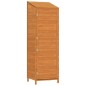 vidaXL Cobertizo de jardín madera maciza de abeto marrón 55x52x174,5cm vidaXL Cobertizo de jardín madera maciza de abeto marrón 55x52x174,5cm