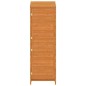 vidaXL Cobertizo de jardín madera maciza de abeto marrón 55x52x174,5cm vidaXL Cobertizo de jardín madera maciza de abeto marrón 55x52x174,5cm