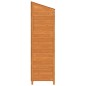 vidaXL Cobertizo de jardín madera maciza de abeto marrón 55x52x174,5cm vidaXL Cobertizo de jardín madera maciza de abeto marrón 55x52x174,5cm