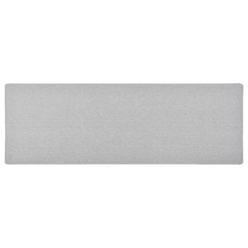 vidaXL Alfombra de pasillo gris claro 50x150 cm vidaXL Alfombra de pasillo gris claro 50x150 cm