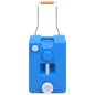 vidaXL Depósito de agua con ruedas para camping azul 25 L vidaXL Depósito de agua con ruedas para camping azul 25 L