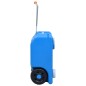 vidaXL Depósito de agua con ruedas para camping azul 25 L vidaXL Depósito de agua con ruedas para camping azul 25 L