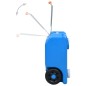 vidaXL Depósito de agua con ruedas para camping azul 25 L vidaXL Depósito de agua con ruedas para camping azul 25 L