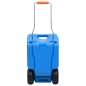 vidaXL Depósito de agua con ruedas para camping azul 25 L vidaXL Depósito de agua con ruedas para camping azul 25 L