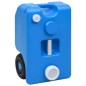 vidaXL Depósito de agua con ruedas para camping azul 25 L vidaXL Depósito de agua con ruedas para camping azul 25 L
