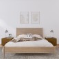 vidaXL Mesitas de noche 2 uds madera de pino marrón miel 40x34x35 cm vidaXL Mesitas de noche 2 uds madera de pino marrón miel 40x34x35 cm