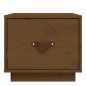 vidaXL Mesitas de noche 2 uds madera de pino marrón miel 40x34x35 cm vidaXL Mesitas de noche 2 uds madera de pino marrón miel 40x34x35 cm
