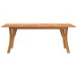vidaXL Mesa de jardín madera maciza de acacia 200x90x75 cm vidaXL Mesa de jardín madera maciza de acacia 200x90x75 cm