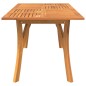 vidaXL Mesa de jardín madera maciza de acacia 200x90x75 cm vidaXL Mesa de jardín madera maciza de acacia 200x90x75 cm