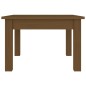 vidaXL Mesa de centro madera maciza de pino marrón miel 45x45x30 cm vidaXL Mesa de centro madera maciza de pino marrón miel 45x45x30 cm