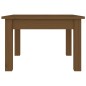 vidaXL Mesa de centro madera maciza de pino marrón miel 45x45x30 cm vidaXL Mesa de centro madera maciza de pino marrón miel 45x45x30 cm