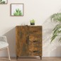 vidaXL Aparador de madera de ingeniería roble ahumado 69,5x34x90 cm vidaXL Aparador de madera de ingeniería roble ahumado 69,5x34x90 cm