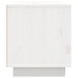 vidaXL Mueble de TV madera maciza de pino blanco 140x35x40 cm vidaXL Mueble de TV madera maciza de pino blanco 140x35x40 cm