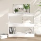 vidaXL Estantería/divisor de espacios blanco 80x30x72 cm
