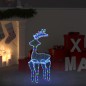 vidaXL Reno de Navidad con malla 306 LED 60x24x89 cm vidaXL Reno de Navidad con malla 306 LED 60x24x89 cm