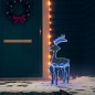 vidaXL Reno de Navidad con malla 306 LED 60x24x89 cm vidaXL Reno de Navidad con malla 306 LED 60x24x89 cm