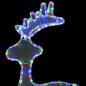 vidaXL Reno de Navidad con malla 306 LED 60x24x89 cm vidaXL Reno de Navidad con malla 306 LED 60x24x89 cm