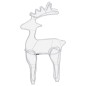 vidaXL Reno de Navidad con malla 306 LED 60x24x89 cm vidaXL Reno de Navidad con malla 306 LED 60x24x89 cm