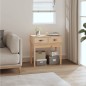 vidaXL Mesa consola madera maciza de pino 76,5x40x75 cm vidaXL Mesa consola madera maciza de pino 76,5x40x75 cm