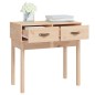 vidaXL Mesa consola madera maciza de pino 76,5x40x75 cm vidaXL Mesa consola madera maciza de pino 76,5x40x75 cm