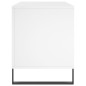 vidaXL Mueble para discos madera contrachapada blanco 100x38x48 cm vidaXL Mueble para discos madera contrachapada blanco 100x38x48 cm