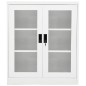vidaXL Armario de oficina de acero blanco 90x40x105 cm vidaXL Armario de oficina de acero blanco 90x40x105 cm