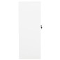 vidaXL Armario de oficina de acero blanco 90x40x105 cm vidaXL Armario de oficina de acero blanco 90x40x105 cm