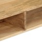 vidaXL Mesa de centro madera maciza de mango maciza 100x60x45 cm vidaXL Mesa de centro madera maciza de mango maciza 100x60x45 cm