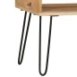 vidaXL Mesa de centro madera maciza de mango maciza 100x60x45 cm vidaXL Mesa de centro madera maciza de mango maciza 100x60x45 cm