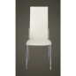 vidaXL Sillas de comedor 2 unidades cuero sintético blanco vidaXL Sillas de comedor 2 unidades cuero sintético blanco