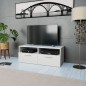 vidaXL Mueble para televisión madera de ingeniería blanco 95x35x36 cm vidaXL Mueble para televisión madera de ingeniería blanco 95x35x36 cm