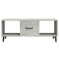 vidaXL Mesa de centro madera contrachapada gris hormigón 102x50x40 cm vidaXL Mesa de centro madera contrachapada gris hormigón 102x50x40 cm